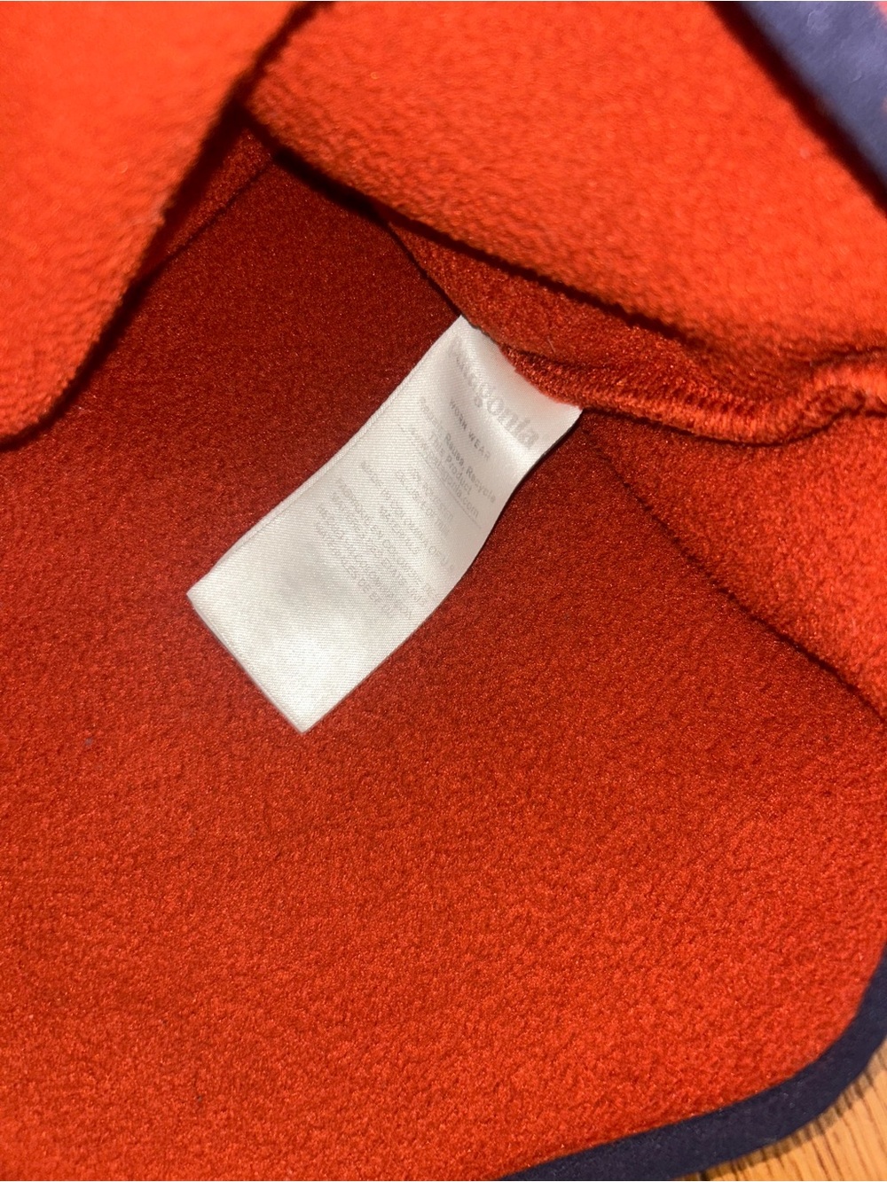 Patagonia Synchilla 1/4 Button Fleece Size Small - Picture 2 of 3